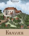 Castle Kravjek Dolenjska Slovenia Valvasor Colorized – Wooden Magnet